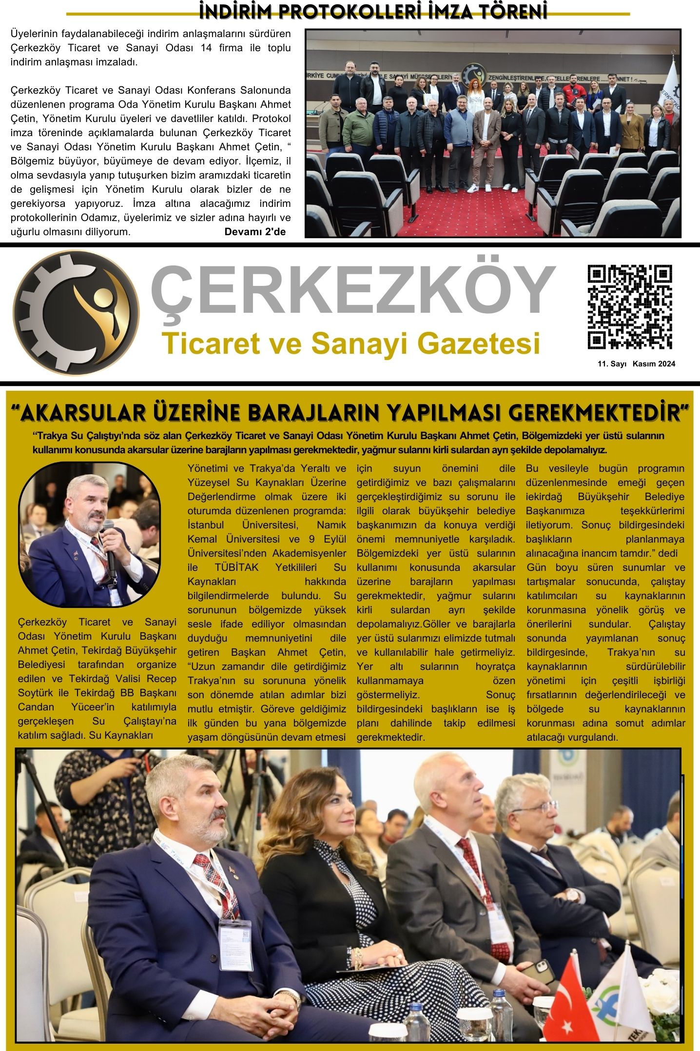 Çerkezköy Ticaret ve Sanayi Gazetesi