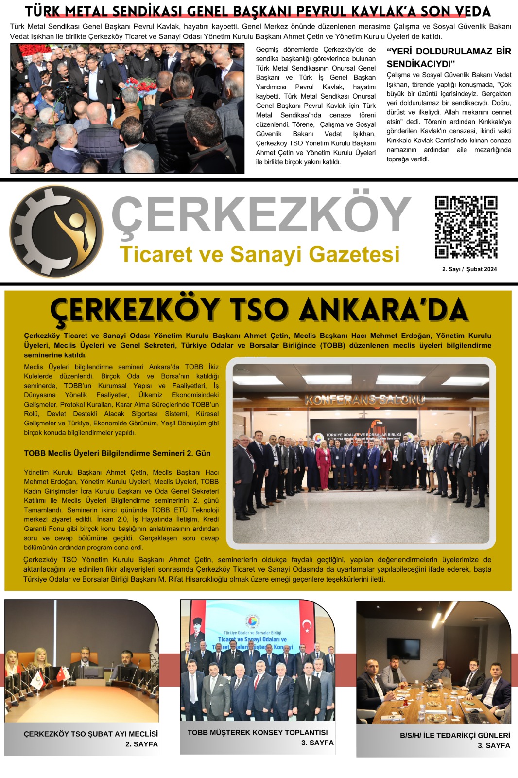 Çerkezköy Ticaret ve Sanayi Gazetesi Sayı 2